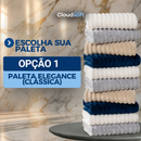 Kit 10 Toalhas Premium Banhão + 10 de Rosto (BRINDE) | CloudSoft™ – Algodão Turco