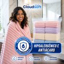 Kit 10 Toalhas Premium Banhão + 10 de Rosto (BRINDE) | CloudSoft™ – Algodão Turco