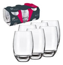 Kit com 15 Potes Herméticos de Vidro +10 Copos Aruba de Brinde